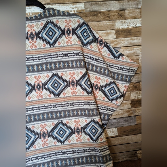 Twenty Second Aztec Short Sleeve Drop Shoulder Cardigan - Picture 13 of 16